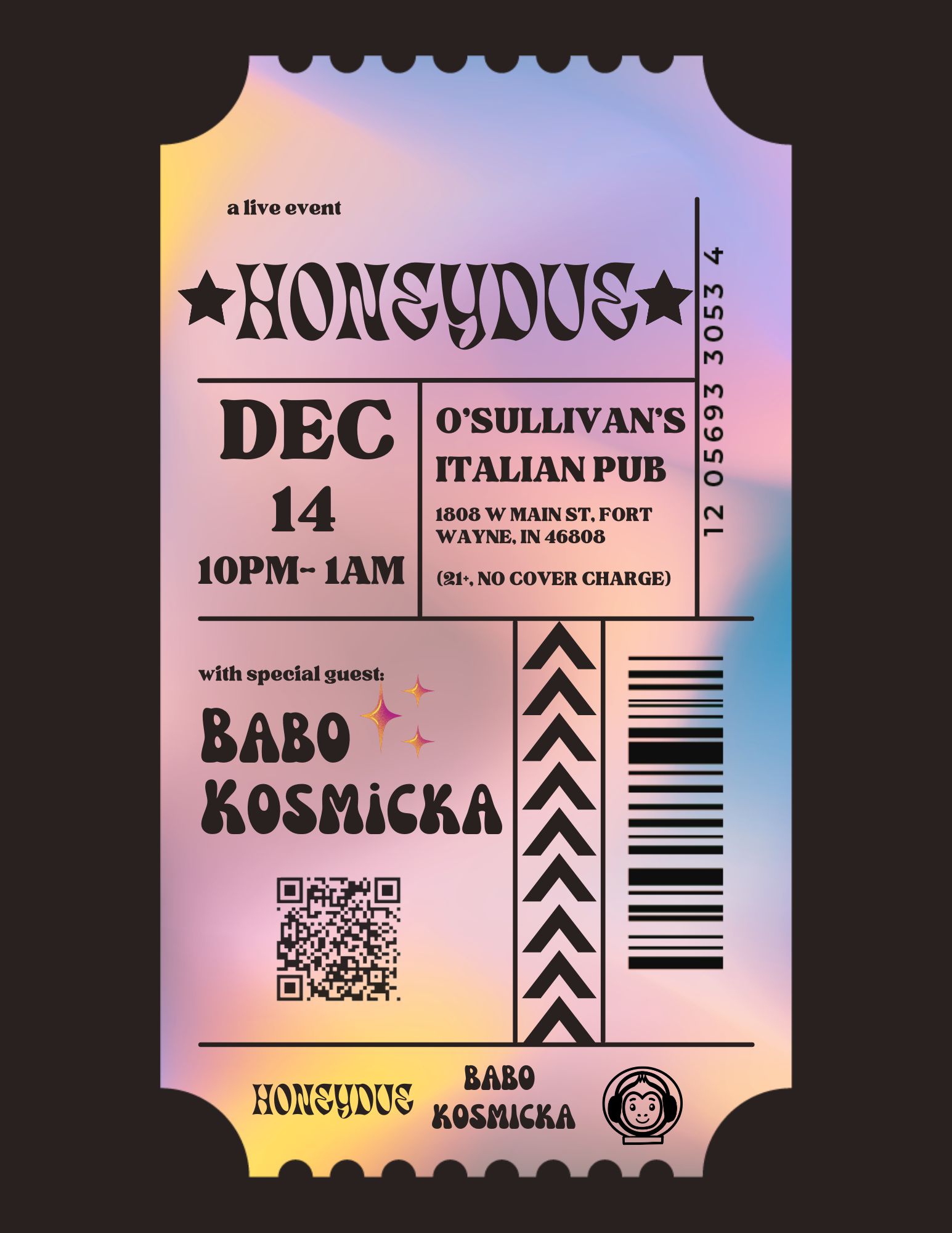Honeydue + Babo Kosmicka Poster